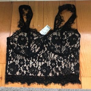 Mendocino lace top size small!